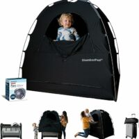 Slumber Pod for a Pack n Play plus fan