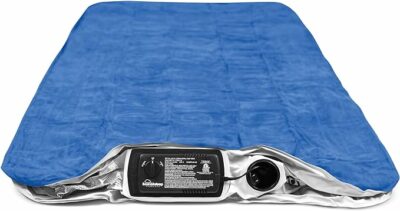 Luxury Air Mattress with ComfortCoil Technology  Double Height, Adjustable, Inflatable  - Twin Size - Image 2